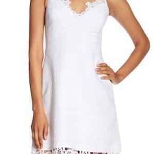 Lace Trim A-Line Dress Perfect for summer!
